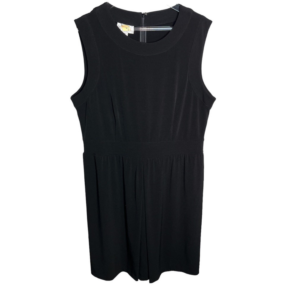 Talbots Long Sleeveless Black Dress